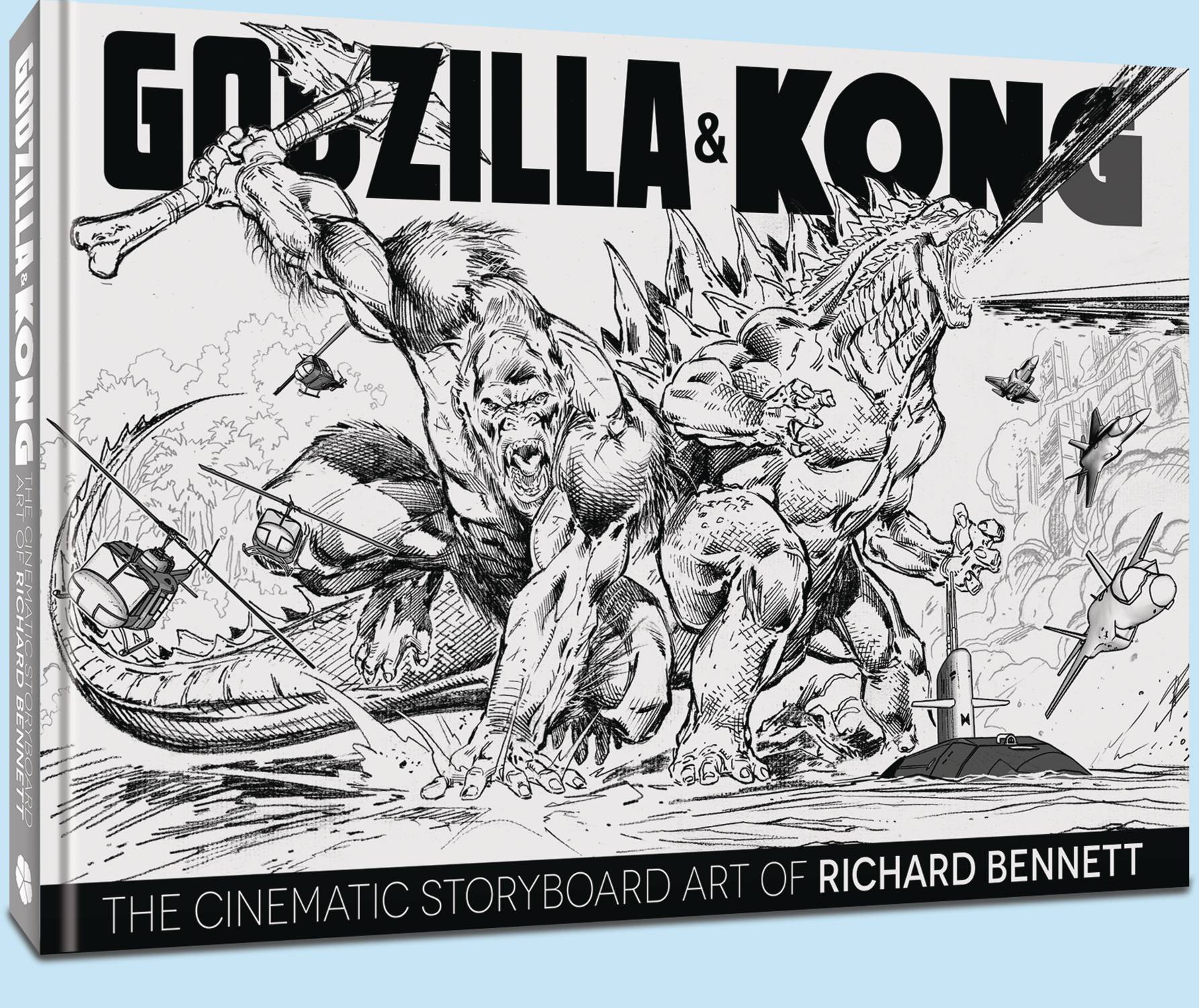 Godzilla & Kong: Cinematic Storyboard Art Of Richard Bennett