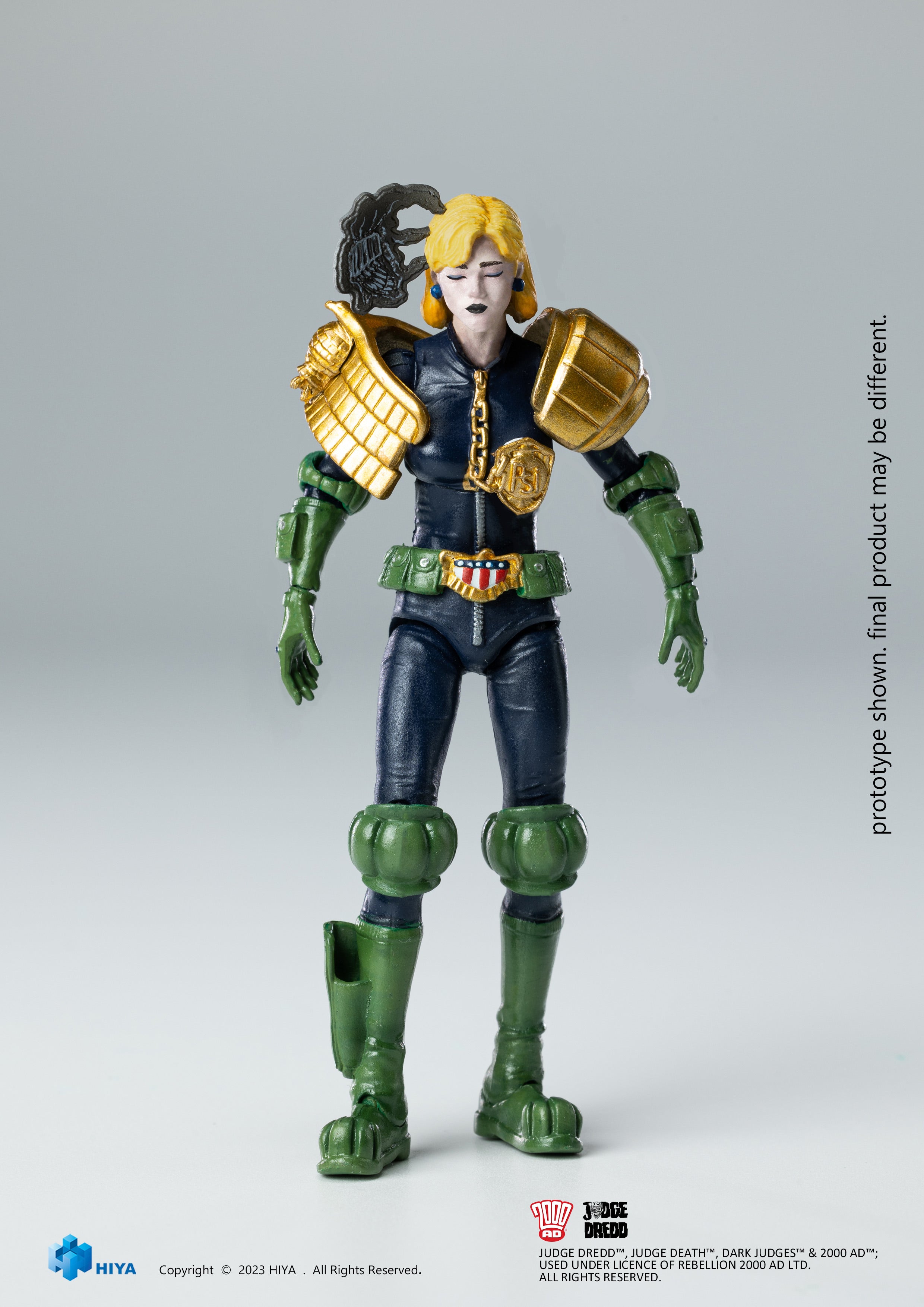 2000AD Exquisite Mini Hall of Heroes Judge Anderson 1/18 PX Exclusive Figure