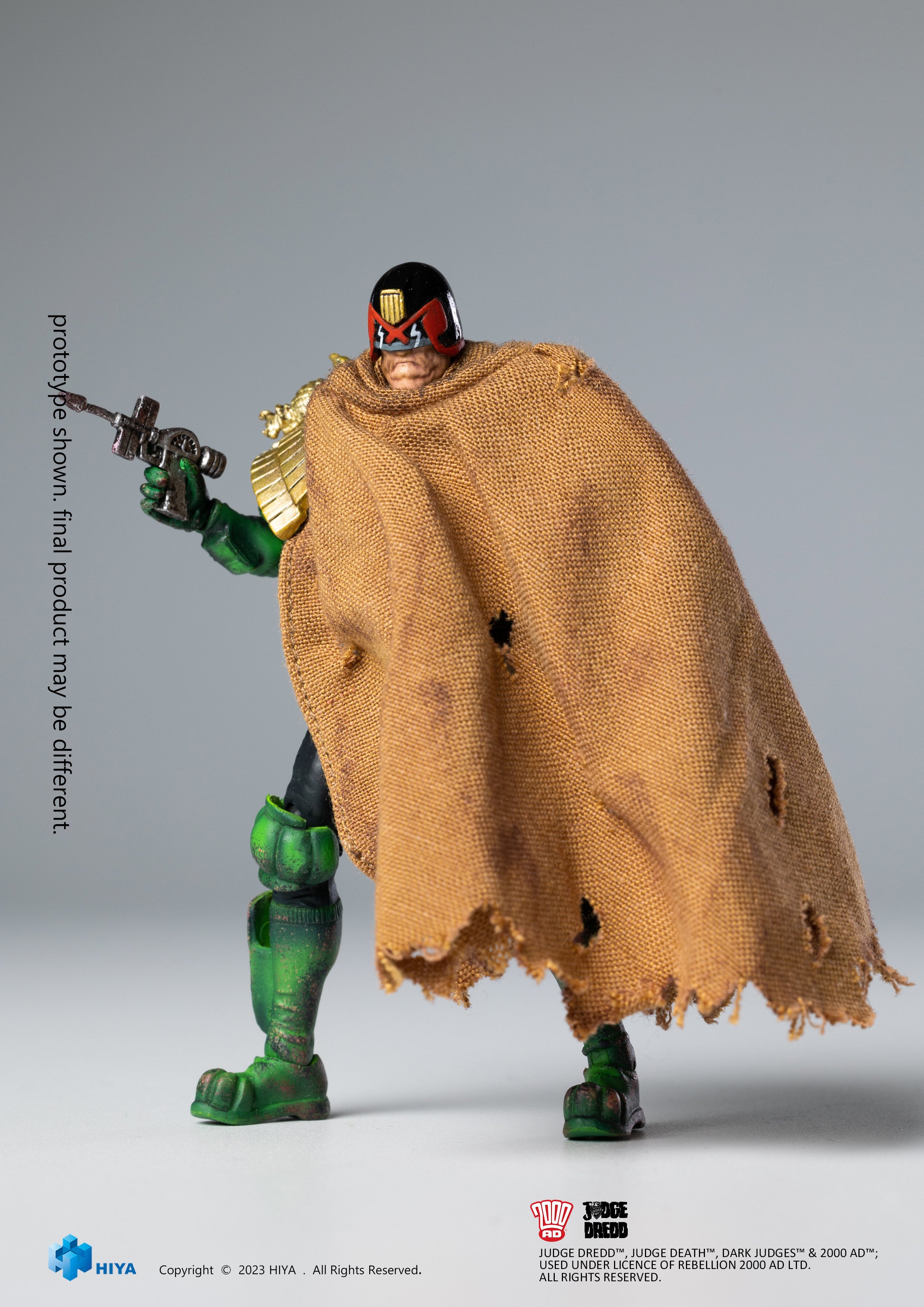 2000AD Exquisite Mini Judge Dredd: Cursed Earth 1/18 PX Exclusive Figure