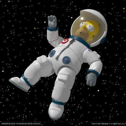 The Simpsons Super7 Ultimates Deep Space Homer Action Figure