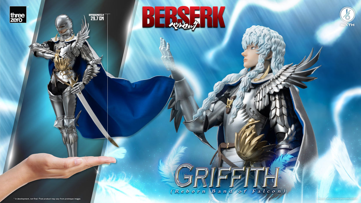 Berserk threezero Griffith (Reborn Band of Falcon) 1/6 Scale Action Figure (PRE-ORDER)