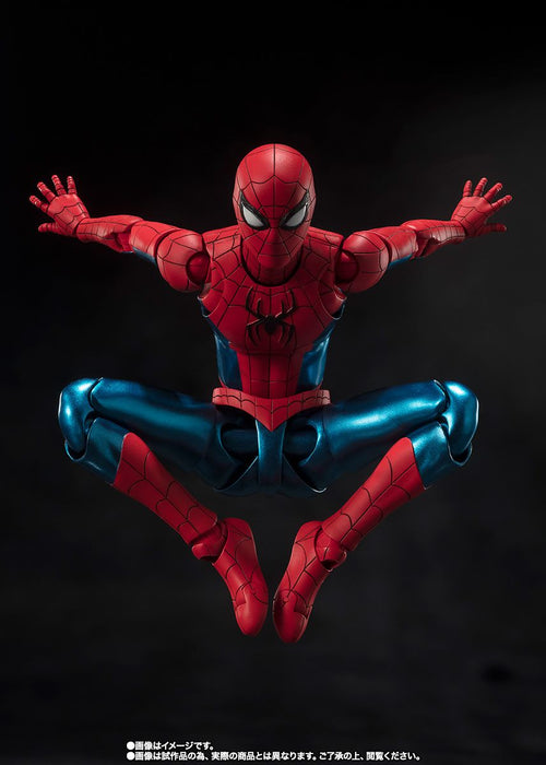 Spider-Man No Way Home S.H.Figuarts Spider-Man [New Red & Blue Suit] (PRE-ORDER)