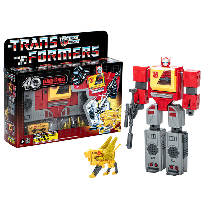Transformers Retro 40th Anniversary Autobot Blaster & Steeljaw