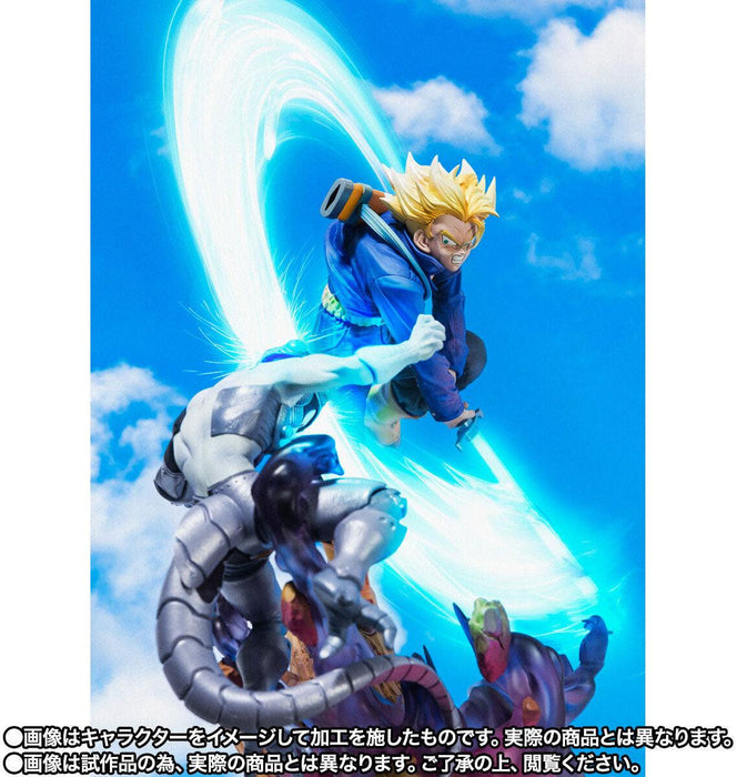 Dragon Ball Z FiguartsZERO PVC Statue (Extra Battle) Super Saiyan Trunks, The Second Super Saiyan (PRE-ORDER) - Hobby Ultra Ltd