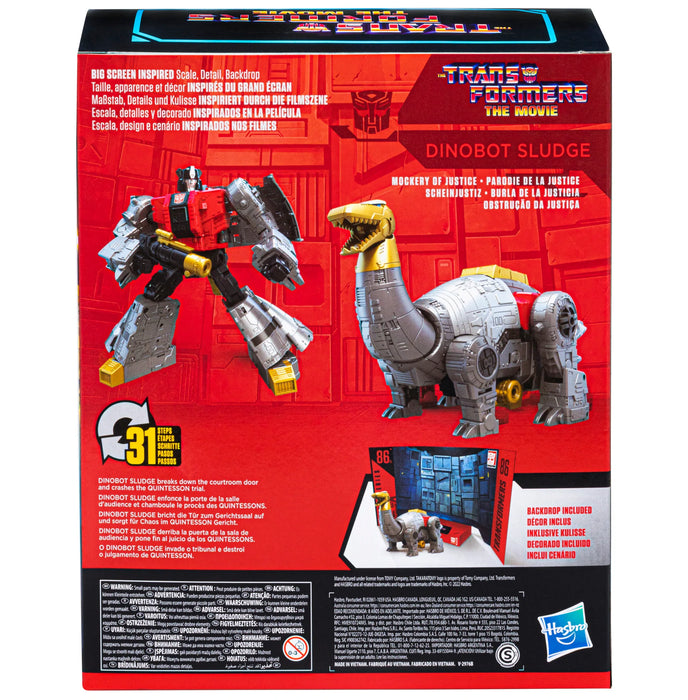 Transformers Studio Series 86-15 Leader The Transformers: The Movie Dinobot Sludge - Hobby Ultra Ltd