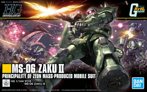 HG Zaku II MS-06 - Hobby Ultra Ltd