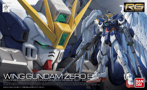Gundam Wing Zero EW XXXG-00W0 RG 1/144 Model Kit - Hobby Ultra Ltd