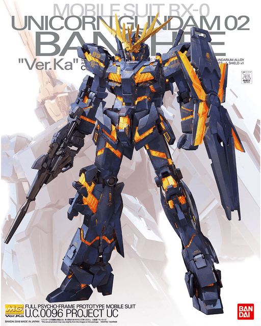 MG Unicorn Gundam 02 Banshee Ver.Ka - Hobby Ultra Ltd