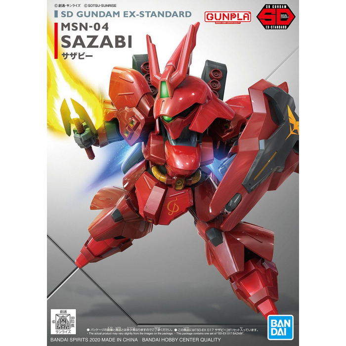 SD Gundam EX Standard Sazabi - Hobby Ultra Ltd