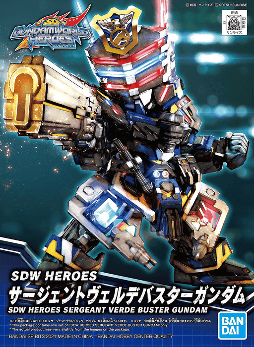 SDW HEROES Sergeant Verde Buster Gundam - Hobby Ultra Ltd