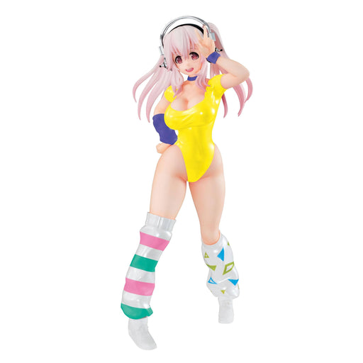Super Sonico PVC Statue Super Sonico Concept Figure 80's/Another Color/Yellow Ver. (PRE-ORDER) - Hobby Ultra Ltd