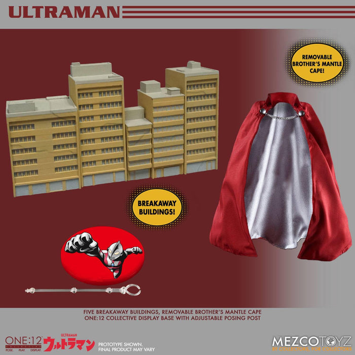 Mezco One:12 Collective Ultraman (PRE-ORDER) - Hobby Ultra Ltd