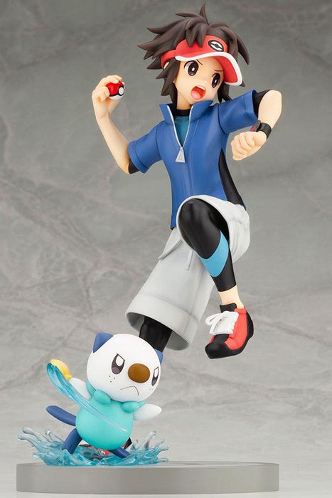 1/8 Pokémon Nate with Oshawott ARTFX J Statue (PRE-ORDER) - Hobby Ultra Ltd