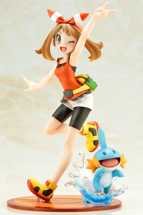 1/8 Pokémon May with Mudkip ARTFX J Statue (Reissue) (PRE-ORDER)