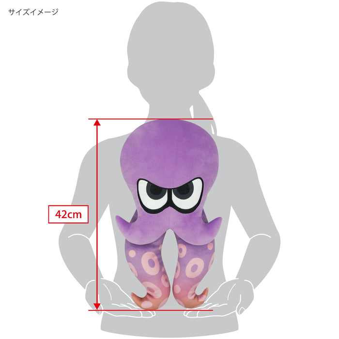 Splatoon 3: ALL STAR COLLECTION Plush Toy SP41 Octopus Purple