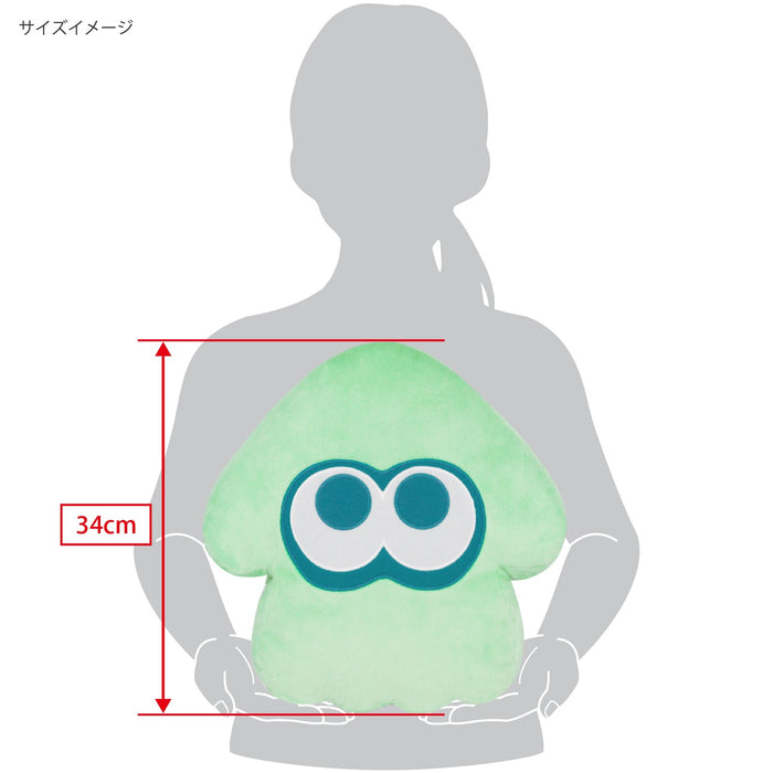 Splatoon 3: Cushion Squid (Light Green)