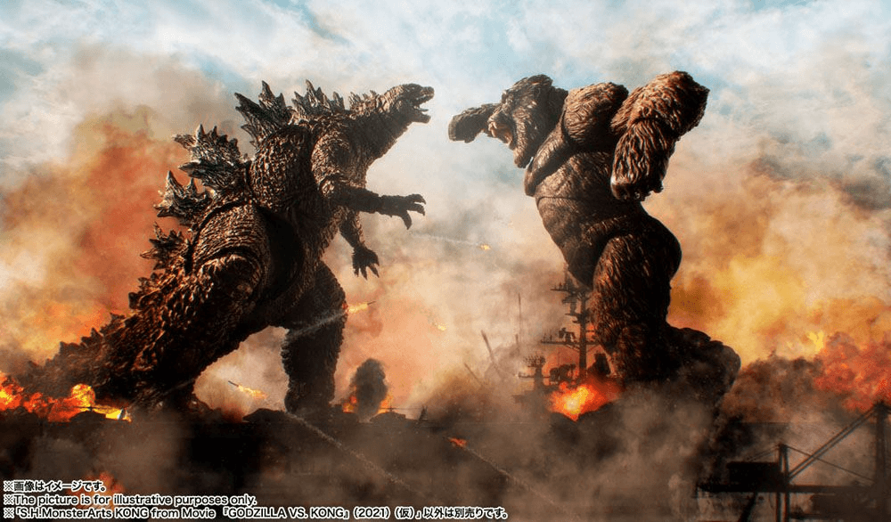 Godzilla vs. Kong S.H. MonsterArts Kong - Hobby Ultra Ltd