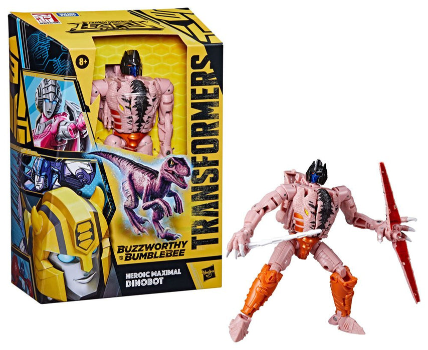 Transformers Generations Legacy Buzzworthy Bumblebee Action Figure Heroic Maximal Dinobot