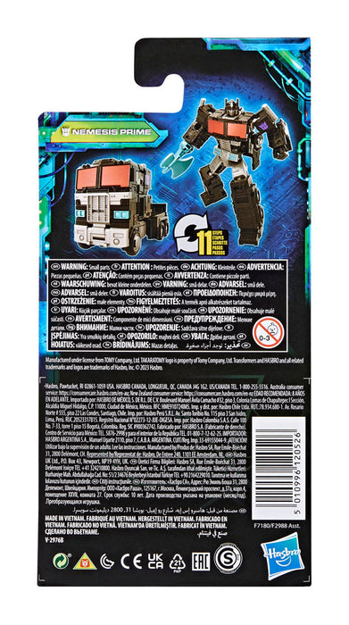 Transformers Generations Legacy Evolution Core Series Nemesis Prime