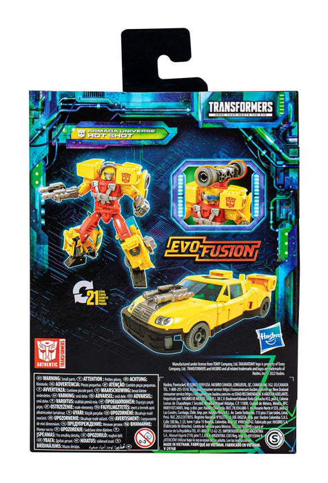 Transformers Legacy Evolution Deluxe Class Armada Universe Hot Shot