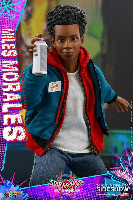 Spider-Man: Into the Spider-Verse Hot Toys Movie Masterpiece 1/6 Miles Morales (PRE-ORDER) - Hobby Ultra Ltd
