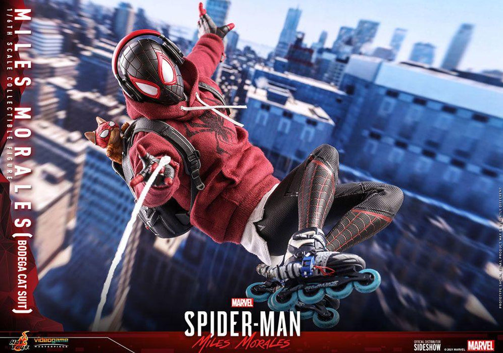 Spider-Man: Miles Morales Hot Toys Masterpiece 1/6 Bodega Cat Suit (PRE-ORDER) - Hobby Ultra Ltd