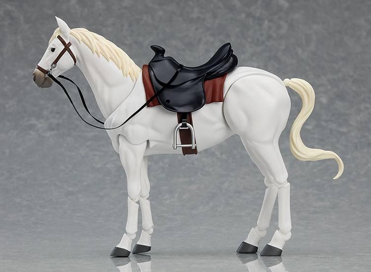 Original Character Figma Horse ver. 2 (White) (PRE-ORDER) - Hobby Ultra Ltd