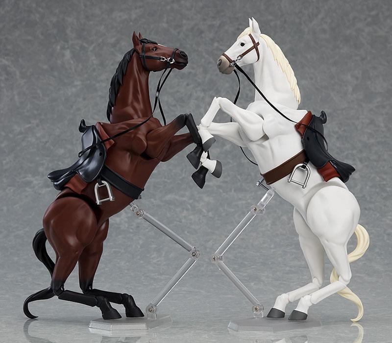 Original Character Figma Horse ver. 2 (White) (PRE-ORDER) - Hobby Ultra Ltd